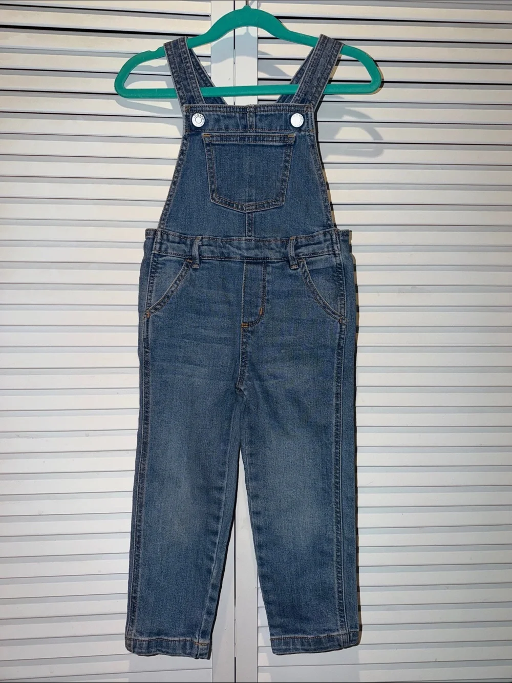 Old Navy Light Blue Kids Denim Overalls
